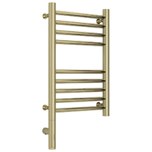 Полотенцесушитель электрический Сунержа Богема 3.0, высота 50 см, ширина 30 см, диммер слева/справа, цвет шампань, 020-5804-5030/020-5805-5030