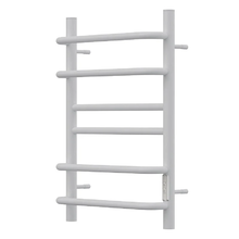 Полотенцесушитель электрический Point Сатурн, П6, ширина 40 см, высота 60 см, диммер справа, белый, PN90846W