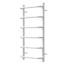 Полотенцесушитель электрический Point Ника, П6, ширина 40 см, высота 80 см, диммер справа, белый, PN08848W