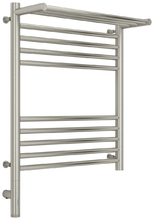 Полотенцесушитель электрический Сунержа Богема 3.0 600 x 500 с полкой, ширина 53.2 см, высота 72.4 см, сатин, L/R