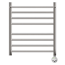 Полотенцесушитель электрический Point Серия 10, П7, ширина 50 см, высота 60 см, ТЭН слева/справа, с полкой, хром, PN10156SPE