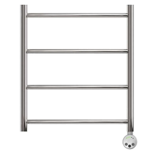 Полотенцесушитель электрический Point Серия 04, П4, ширина 50 см, высота 60 см, ТЭН слева/справа, хром, PN04156E