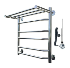 Полотенцесушитель электрический Тругор Браво эл ТЭН 3 П 60 x 40 (ЛЦ4), ширина 45 см, высота 60 см, хром