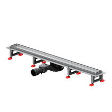 Дренажный канал Am.Pm MasterFlow W01SC-U11-080-04SB, 80 см, с решеткой, цвет стальной матовый