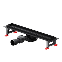 Дренажный канал Am.Pm MasterFlow W01SC-U11-050-04BM, 50 см, с решеткой, цвет черный матовый