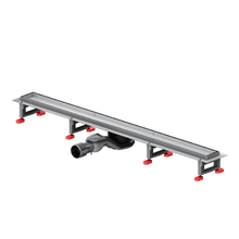 Дренажный канал Am.Pm MasterFlow W01SC-U11-090-04SB, 90 см, с решеткой, цвет стальной матовый