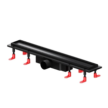 Дренажный канал Am.Pm PrimeFlow W02SC-U11-060-04BM, 60 см, под плитку, цвет черный матовый