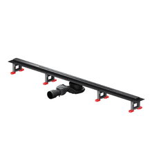 Дренажный канал Am.Pm MasterFlow W01SC-S11-100-05BM, 100 см, с решеткой, цвет черный матовый