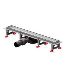 Дренажный канал Am.Pm MasterFlow W01SC-U11-060-04SB, 60 см, с решеткой, цвет стальной матовый