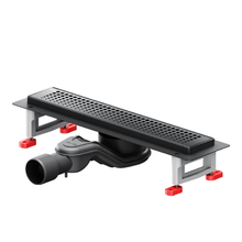 Дренажный канал Am.Pm MasterFlow W01SC-P11-040-01BM, 40 см, с решеткой, цвет черный матовый