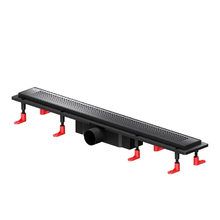 Дренажный канал Am.Pm PrimeFlow W02SC-P11-070-01BM, 70 см, с решеткой, цвет черный матовый