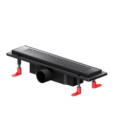 Дренажный канал Am.Pm PrimeFlow W02SC-P11-040-01BM, 40 см, с решеткой, цвет черный матовый