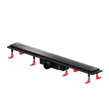 Дренажный канал Am.Pm PrimeFlow W02SC-P11-080-01BM, 80 см, с решеткой, цвет черный матовый