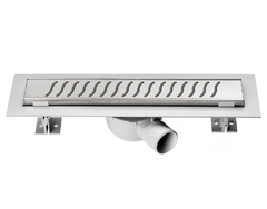 Душевой лоток Vincea Optima SAY.601.80.P.BUK, 80 см, хром