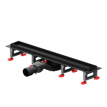 Дренажный канал Am.Pm MasterFlow W01SC-U11-060-04BM, 60 см, с решеткой, цвет черный матовый