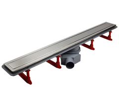 Дренажный канал Bettoserb Confluo Premium Line 750, решетка нержавеющая сталь под плитку, 13100005