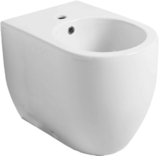 Биде напольное Kerasan Flo, с крепежом Wb5N в комплекте, цвет белый, 312201*1