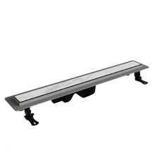 Дренажный канал RGW Drain Leo-21 60212180-01, 80 см, под плитку, хром