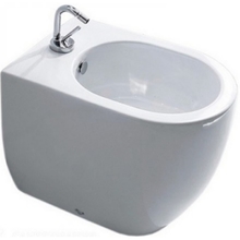 Биде напольное Kerasan Flo, цвет белый, 312001*1