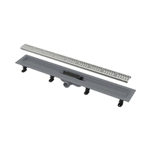 Дренажный канал Alcaplast APZ10 Simple AG100401850, 85 см, с перфорированной решеткой, цвет хром