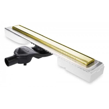 Душевой лоток Berges B1 Keramik 600 094117, выпуск горизонтальный, решетка бронза