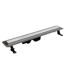 Дренажный канал RGW Drain Leo-21 60212140-01, 40 см, под плитку, хром