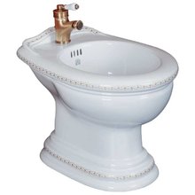 Биде Migliore Milady ML.MLD-25.732.D3 напольное, декор 3 (винтаж бронза)