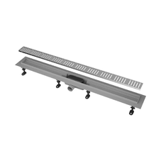 Дренажный канал Kerama Marazzi APZ10-850KM, с перфорированной решеткой, smart, нержавеющая сталь, цвет хром