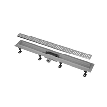 Дренажный канал Kerama Marazzi APZ10-750KM, с перфорированной решеткой, smart, нержавеющая сталь, цвет хром