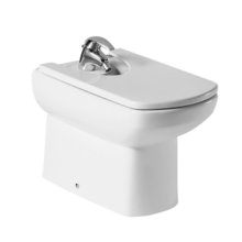 Биде напольное Roca Dama Senso 7.3575.1.400.0, цвет белый