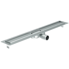 Дренажный канал Aco Showerdrain C, 110 см, без решетки, цвет нержавеющая сталь, 9010.88.26