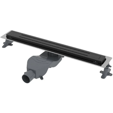 Дренажный канал Boheme Premium Trendy, 80 см, цвет черный, 983-80-B