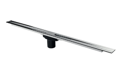 Душевой лоток Berges Simpel 600, сифон боковой, решетка хром, 091111