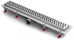 Водоотводящий желоб Azario Harmony 85 см, хром матовый, AZ-CH 850 H