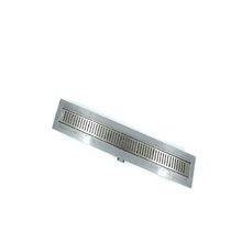 Дренажный канал Timo Smart+ 70 см с решеткой Strip из нержавеющей стали, цвет сталь, SMP-SG70-LS40(DRY)