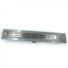 Дренажный канал Timo Smart+ 70 см с решеткой Double Gap из нержавеющей стали, цвет сталь,SMP-DGG70-LS40(DRY)