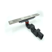 Дренажный канал Timo Slot Flat Premium 60 см, цвет сталь, SF-60-S50Rb