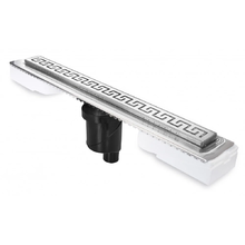 Душевой лоток Berges B1 Antik 091027 90 см, хром глянец