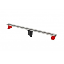 Душевой лоток Berges Super Slim 1000 090055, выпуск вертикальный, решетка матовый хром