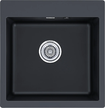 Мойка кухонная Paulmark Kante 50, PM105152-AN, искусственный камень, антрацит