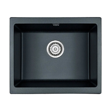 Мойка кухонная Paulmark Gera 60, PM205546-AN, 55 см, кварцевая, антрацит