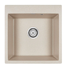 Мойка кухонная Paulmark Praktisch PM105152-BE, 51 см, кварцевая, бежевый