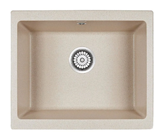 Мойка кухонная Paulmark Gera PM205546-BE, 55 см, кварцевая, бежевый