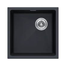 Мойка кухонная Paulmark Lumi LU45SK-AN, 45 см, искусственный камень, цвет антрацит