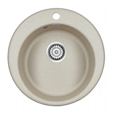 Мойка кухонная Paulmark Gelegen PM404800-BE, 48 см, кварцевая, бежевый