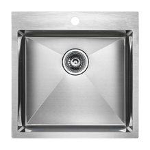 Мойка кухонная Paulmark Kroner PM215151-BS, 51 см, брашированная нержавеющая сталь