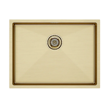 Мойка кухонная Paulmark Next-580 PM215844-BG, брашированное золото