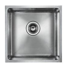 Мойка кухонная Paulmark Lassan PM304444-BS, 44 см, брашированная нержавеющая сталь