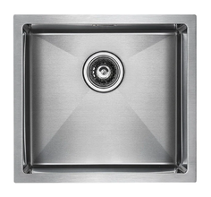 Мойка кухонная Paulmark Weser PM804844-BS, 48 см, брашированная нержавеющая сталь