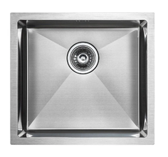 Мойка кухонная Paulmark Marx PM254844-BS, 48 см, брашированная нержавеющая сталь